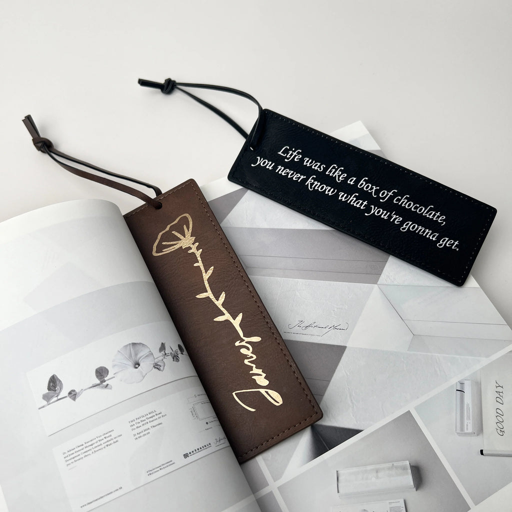 Classic Leather Page Marker