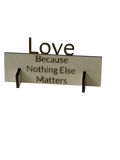 Nothing else matters