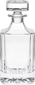 Signature Geometric Glass Decanter